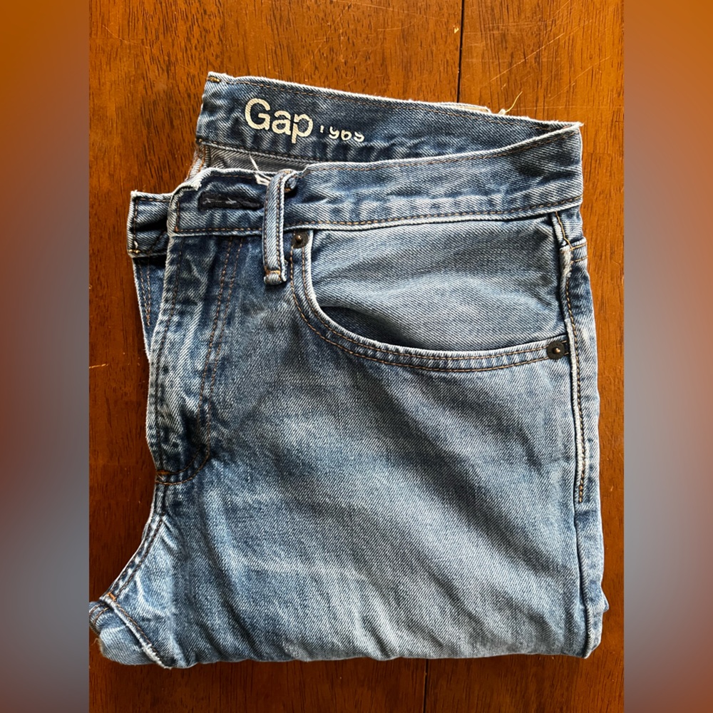 Gap Slim Fit Rigid Denim Jeans. Size 30x32